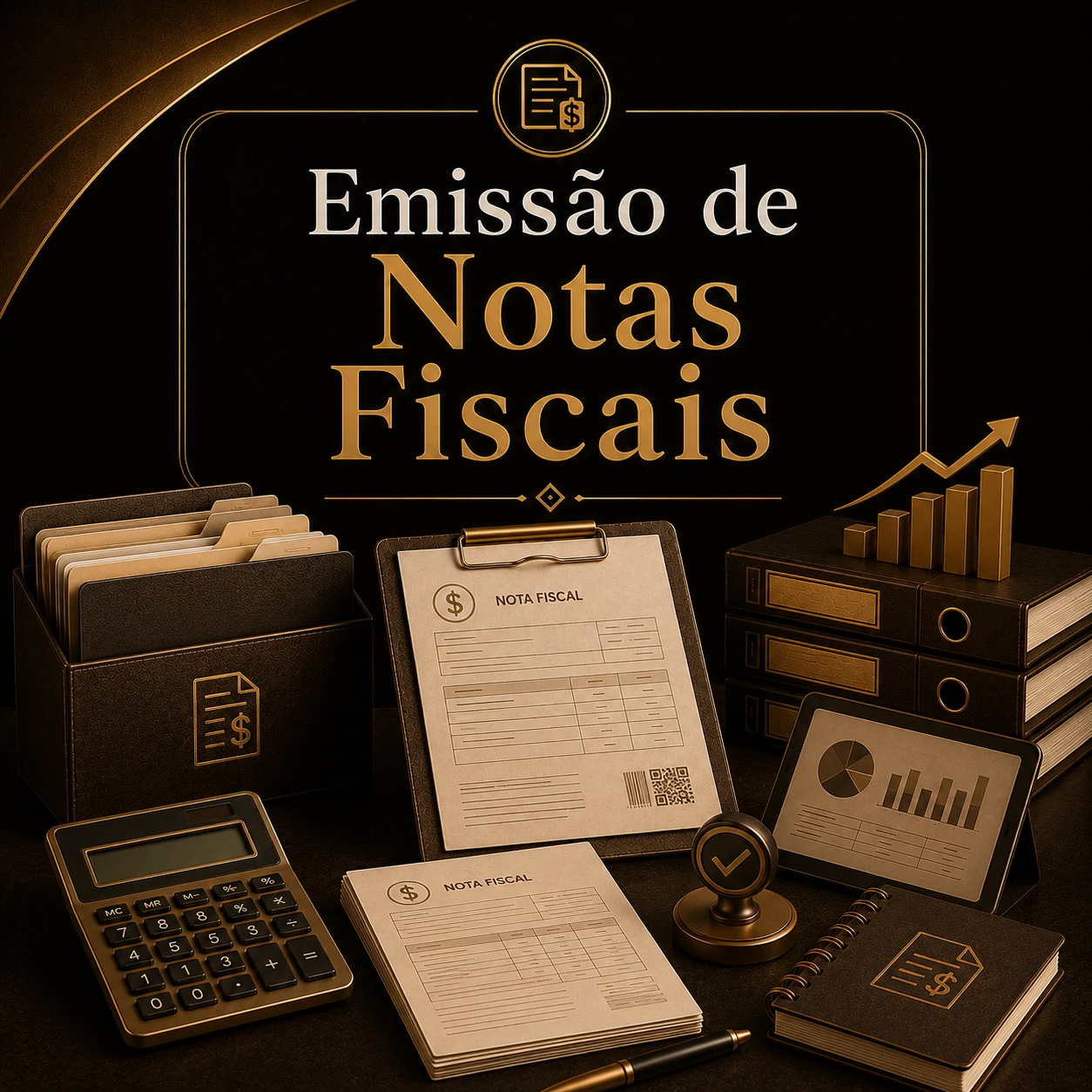 Arte do serviço Emissão de Notas Fiscais
