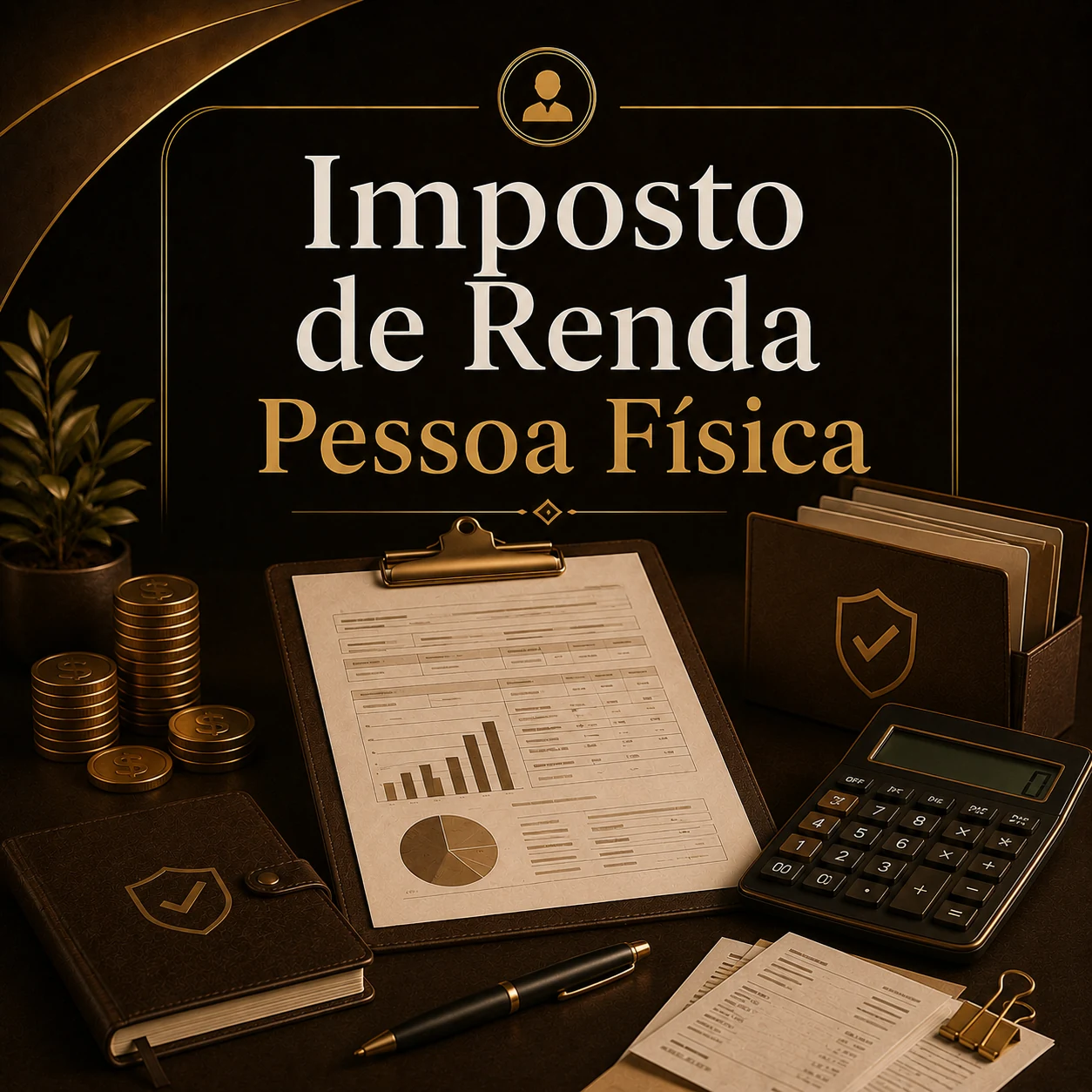 Arte do serviço Imposto de Renda Pessoa Física