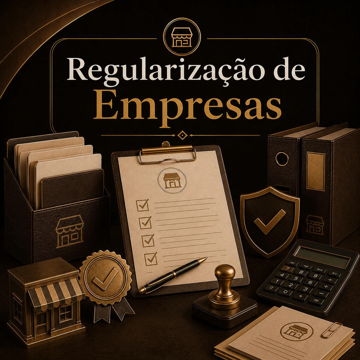 Arte do serviço Regularização de Empresas